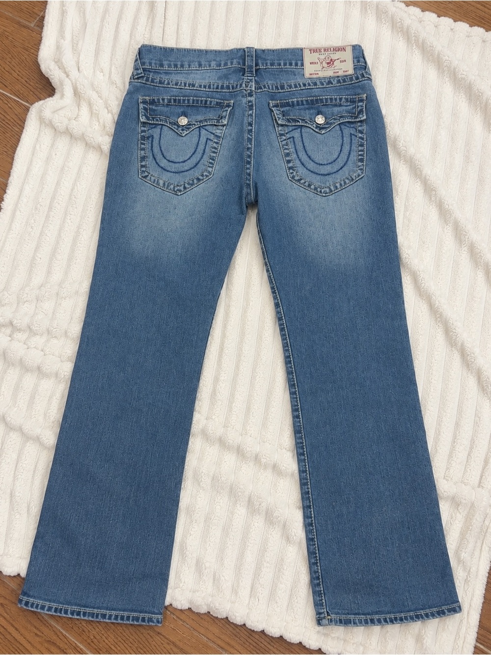 True Religion Men’s Ricky Relaxed Straight Size 34